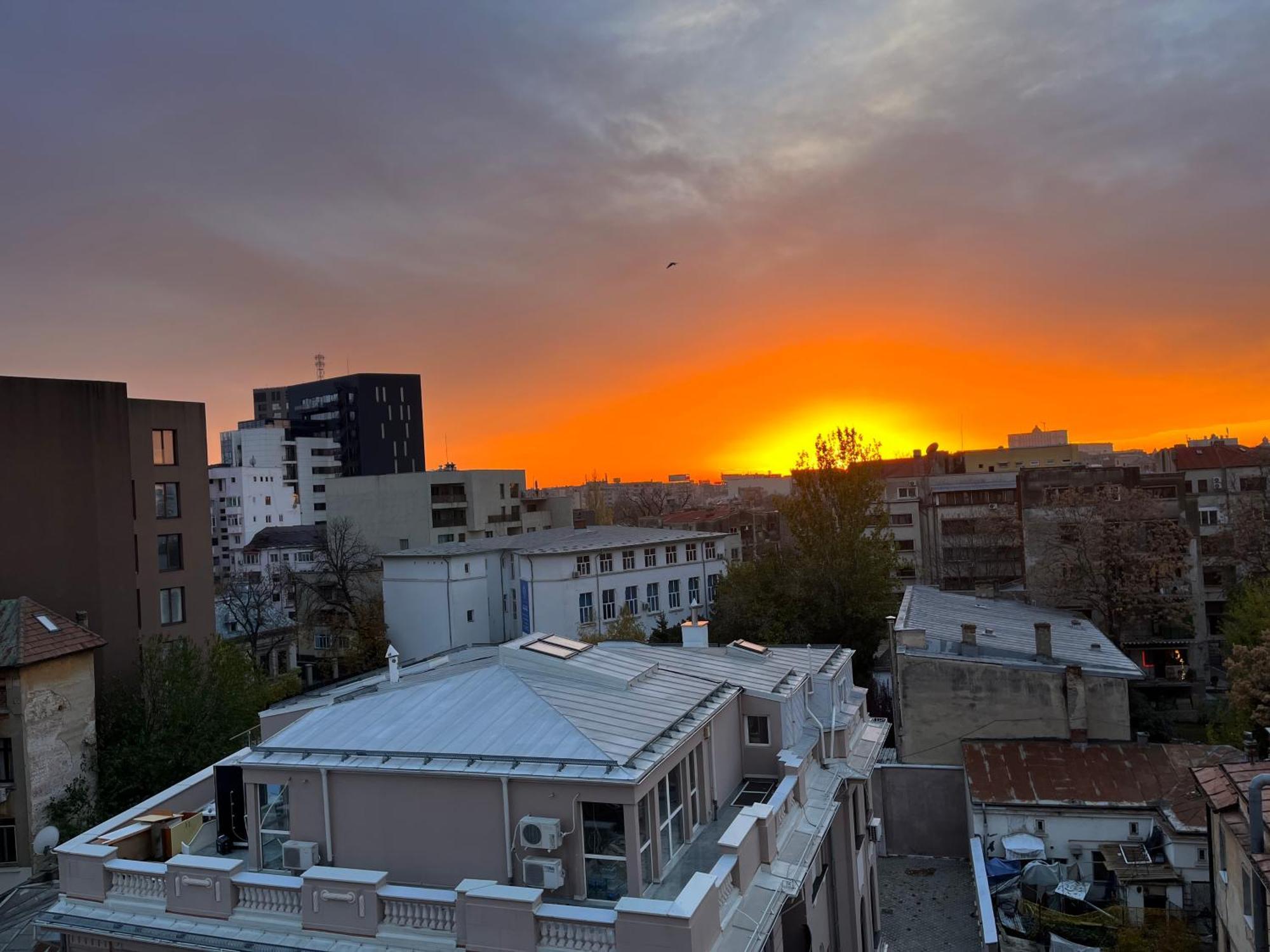 Terrace View Downtown Studio Bucureşti Exterior foto