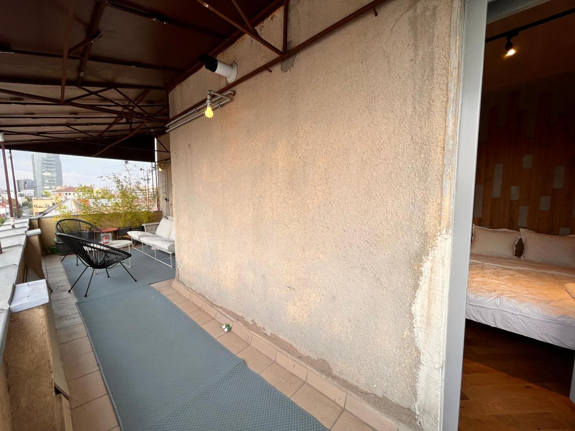 Terrace View Downtown Studio Bucureşti Exterior foto